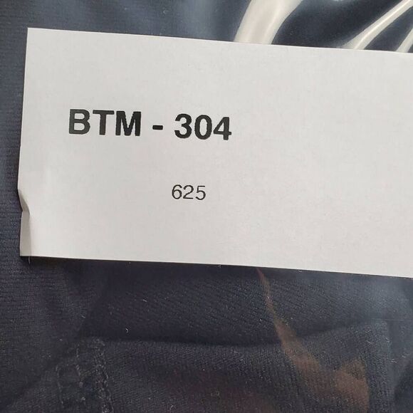 LIVI Lane Bryant 38/40 Capri Leggings Plus Size Soft Stretch Rainbow Bow Trim Bl - Picture 5 of 5